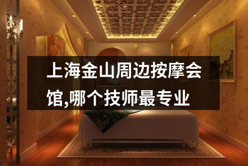 上海金山周边按摩会馆,哪个技师最专业