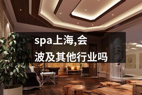 spa上海,会波及其他行业吗